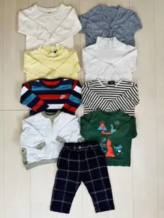 ベビー服 90サイズ 長袖トップス・ボトムスまとめ売り