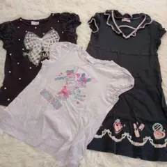 MEZZO PIANO 130　ワンピース　Tシャツ　カットソー