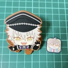 あんスタ UNDEAD 大神晃牙 朔間零 のっかりラバークリップ - メルカリ