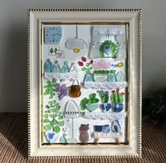 ぷ*様 No.26 シーグラスアート