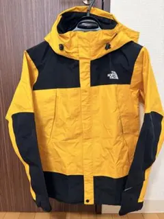 THE NORTH FACE フード付きマウンテンジャケット イエロー/ブラック