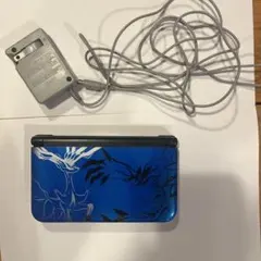 3DS LL本体 ポケモンXY限定モデル　充電ケーブル付き　どうぶつの森カセット