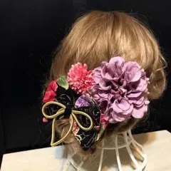 1点品！新品！卒業 結婚式 袴 和装用 髪飾り セット