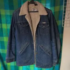 70s Wrangler デニムボアジャケット(made in USA) 白タグ