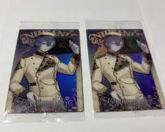 【匿名配送】にじさんじウエハース　小柳ロウ　メタリックプラカード