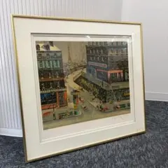 ☆ 「ニューススタンド」Sato Masaaki 佐藤正明 絵画 額装 ☆ 「ニューススタンド」Sato Masaaki 佐藤正明 絵画 額装 - メルカリ