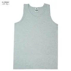 M新品PROCLUB6.5OZタンクトップ灰グレー厚手無地コットンHIPHOP