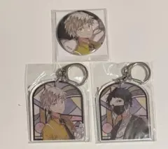 文豪ストレイドッグス 春河35イラスト 缶バッジ アクキー 中島敦 芥川龍之介