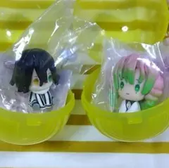 鬼滅の刃 ぺたっとねじまきますこっと vol.3 伊黒小芭内・甘露寺蜜璃