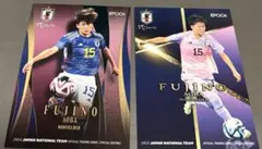 EPOCH20232024 サッカー日本代表カード　藤野あおば　なでしこジャパン