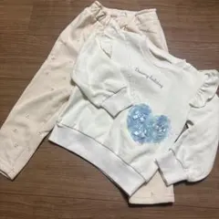 トレーナーとパンツセット