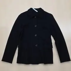 レナウン　ブラック ジャケット　毛１００％