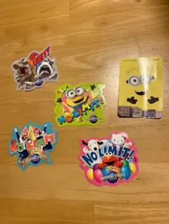 ユニバーサルスタジオジャパン　USJ 20周年記念限定　シール　ステッカー