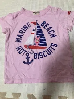 MIKIHOUSEマリンビーチ Tシャツ 80