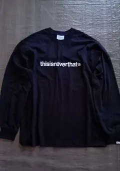 thisisneverthat ロンＴ黒Lのサムネイル