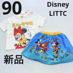 ミニー　Tシャツ　スカート　90 ディズニー　リトシー　LITTC