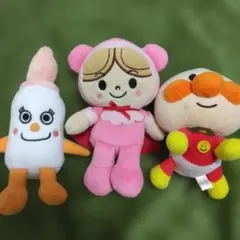 アンパンマン ぬいぐるみ3体セット②