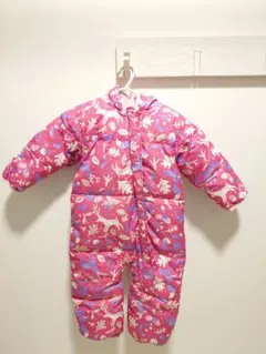 コロンビア　ジャンプスーツ　Columbia 12-18ヶ月 ピンク 動物柄