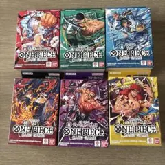ワンピースカードゲーム スタートデッキ/6種 コンプリートセット 未