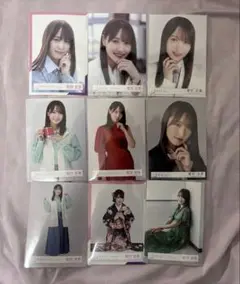 菅井友香　生写真　まとめ売り　9枚