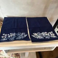 絞りのランチョンマット2枚