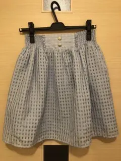 ギンガムチェック スカート