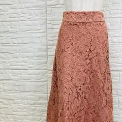 ZARA レーススカート　ピンク　ザラ　XSのサムネイル