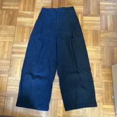 【本日限定】UNIQLO ブラッシュドジャージータックワイドパンツ【最終値下げ】