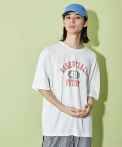 美品◎CITENカレッジロゴTシャツ ユナイテッドアローズ ユニセックス 白のサムネイル