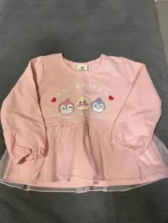 【新品、未使用】アンパンマン フリル付きTシャツ 100サイズ