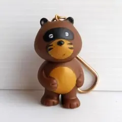 DCカード DCたぬき ソフビ製 キーホルダー
