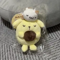 ポムポムプリン むにゅぐるみパティオ マフィン付き すやすやマスコット