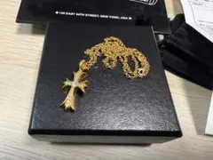 2025年最新】クロムハーツ 22k タイニーファットクロス パヴェダイヤ