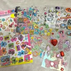 【シール】キラキラ・ぷっくり 平成レトロ 平成女児 当時物 入手困難 レア