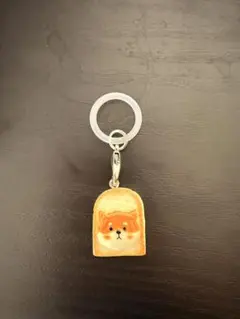 めじるしチャーム　柴犬 食パン アクリルキーホルダー