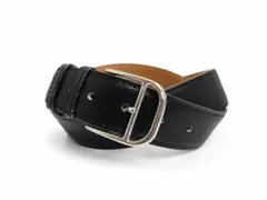 HERMES レザーベルト サイズ80 黒 ロマン - メルカリ