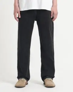 W28 リーバイス 565 ブラックデニム ルーズフィット