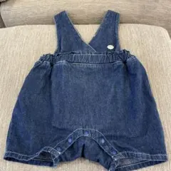 futafuta デニムロンパース 80サイズ