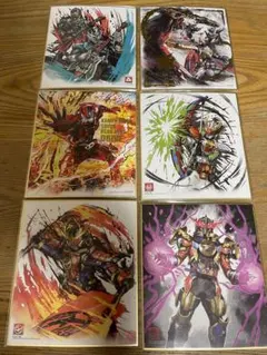 仮面ライダー　色紙セット