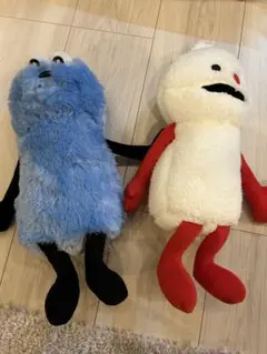 パペットスンスン　おすわり　BIG ぬいぐるみ　セット　スンスン　ノンノン　2人