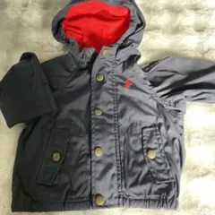 Ralph Lauren フード付きジャケット ネイビー/レッド80