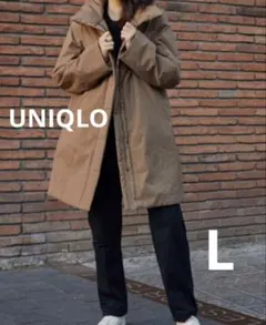 UNIQLO ユニクロハイブリッドダウンコート　L