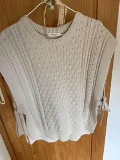 サマンサモスモスブルー　ニットベスト