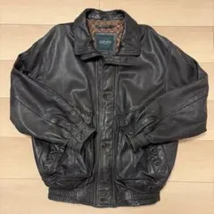 90s 80s 古着　レザージャケット　ライダース　羊革