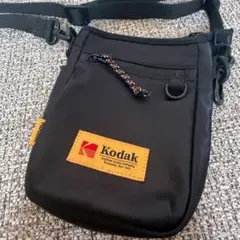 【美品・最終値下げ】Kodak ショルダーバッグ ブラック