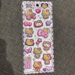 正規品 もちもちマシュマロシール　キティ　日焼け