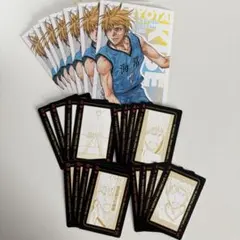 黒子のバスケ 黒バス 黄瀬涼太 最強ジャンプ ポストカード 黒子のバスケ 最強ジャンプ ポストカード 原画展 黒バス展 箔押し