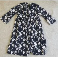 美品 MPS ライトオン　花柄ワンピース　M