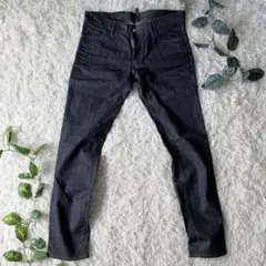 未使用品　DSQUARED2　SLIM JEAN　デニムパンツ　レザーパッチ 未使用品 DSQUARED2 SLIM JEAN デニムパンツ レザーパッチ - メルカリ