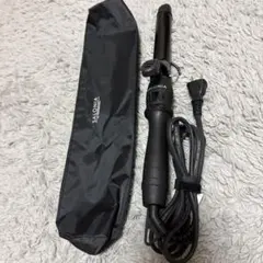 SALONIA カールアイロン ブラック 収納ケース付き